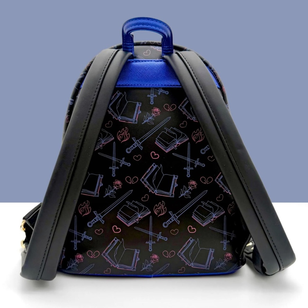 Romantasy Books Loungefly Mini Backpack Books-A-Million Exclusive - Picture 5 of 14